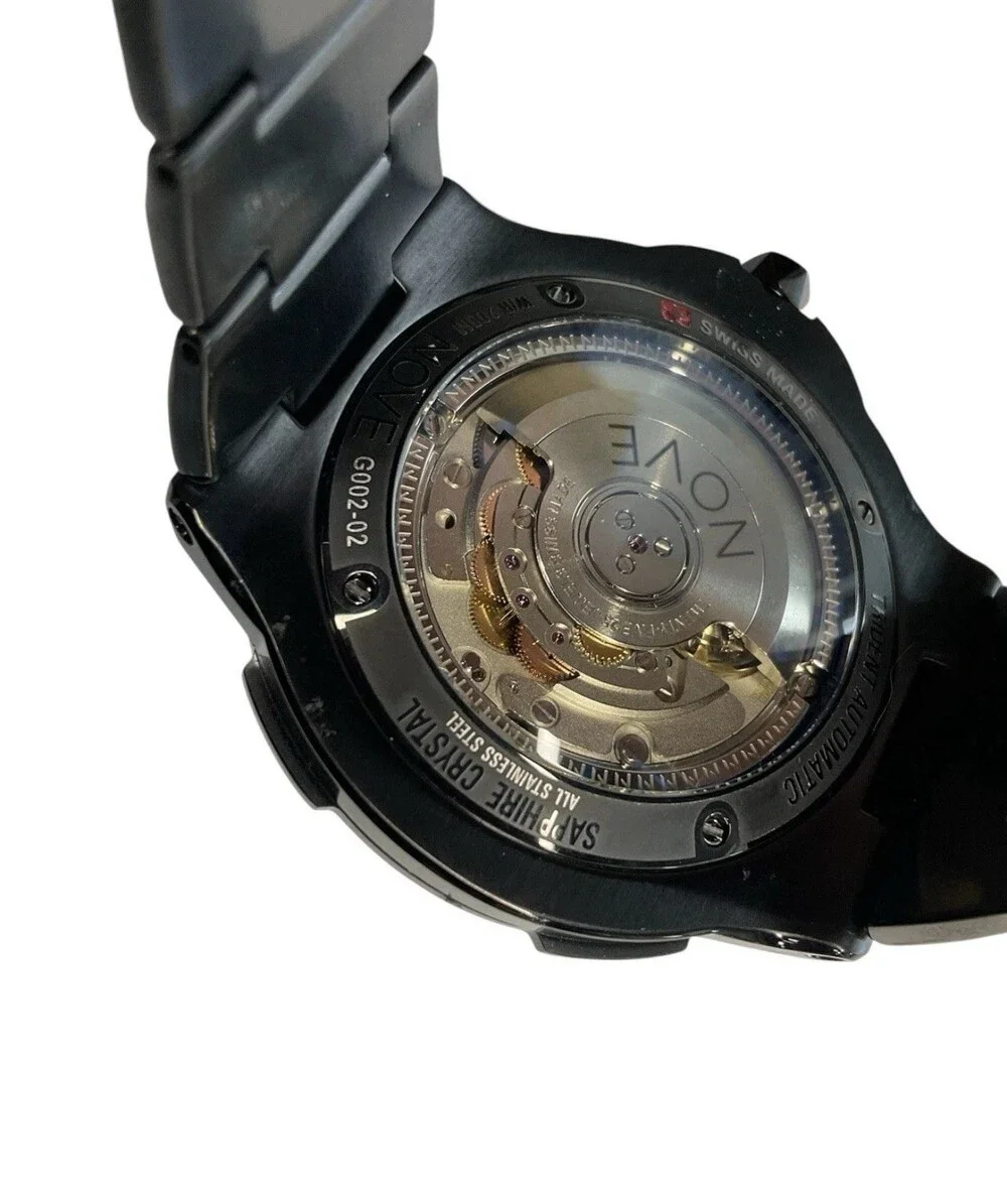 Nove Trident Automatic G002-02 46mm Black Watch